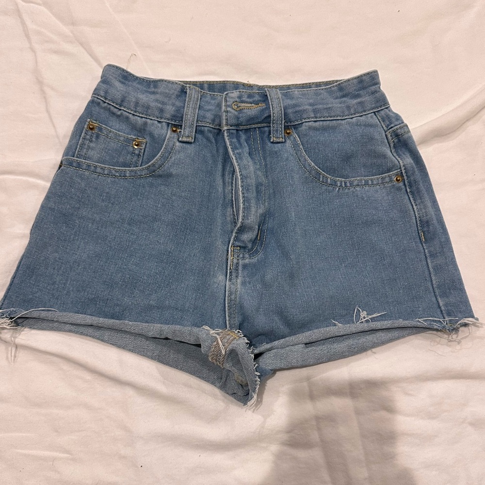 Denim Blue Women's Shorts